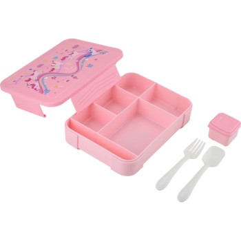 Estia Children's Food Container Save the Aegean 1330ml With 5 Rainbow Dreams Pouches 01-34344 | Toys-shop.gr