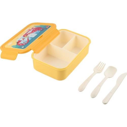 Estia Children's Food Container Save the Aegean 1400ml With 3 Fortress Dragon Pouches 01-33620 | Toys-shop.gr