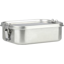 Estia Stainless Steel Food Container With Divider 1200ml Brushed 01-41366 | Toys-shop.gr