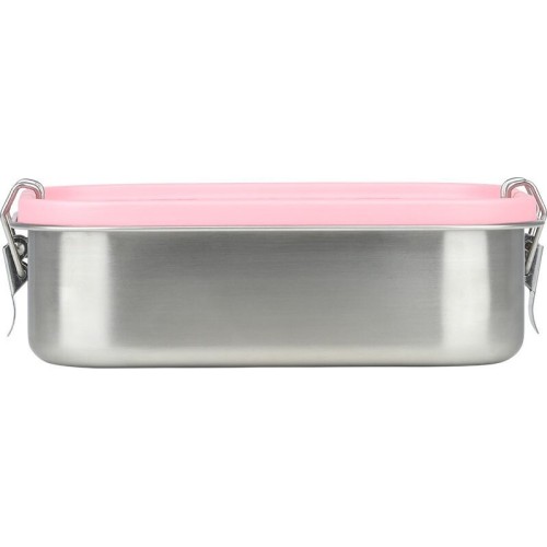 Estia Stainless Steel Food Container With Divider 1200ml Cherry Rose 01-41373 | Toys-shop.gr