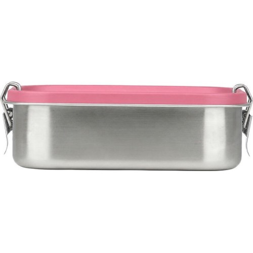 Estia Stainless Steel Food Container With Divider 1200ml Rose 01-41403 | Toys-shop.gr