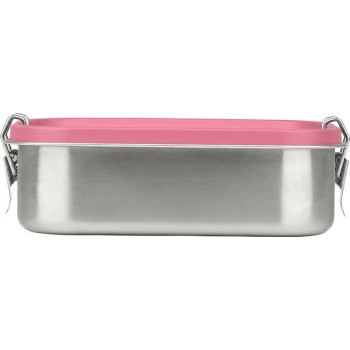 Estia Stainless Steel Food Container With Divider 1200ml Rose 01-41403 | Toys-shop.gr