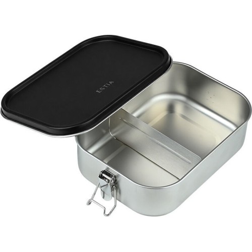Estia Food Container Stainless Steel With Separator 1200ml Void 01-41397 | Toys-shop.gr