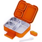 Estia Children's Lunch Box Save the Aegean 950ml With 3 Stainless Detachable Cases the Big Build 01-44329 | Toys-shop.gr
