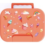Estia Save the Aegean Kids Lunch Box 750ml With Double Detachable Case Candy Sky 01-43995 | Toys-shop.gr