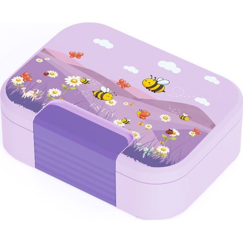 Estia Children's Lunch Box Save the Aegean 750ml With Double Detachable Garden Friends Pouch 01-43971 | Toys-shop.gr