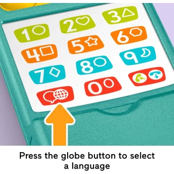 Mattel Fisher-Price Laugh & Learn Flip Phone Baby Toy, JNJ57 | Toys-shop.gr