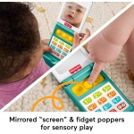 Mattel Fisher-Price Εκπαιδευτικό Κινητό Τηλεφωνάκι Με Πορτάκι JNJ57 | Toys-shop.gr