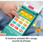 Mattel Fisher-Price Εκπαιδευτικό Κινητό Τηλεφωνάκι Με Πορτάκι JNJ57 | Toys-shop.gr