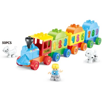 Toys-shop Choice Number Train Building Blocks Playset JK193975 6990526939752