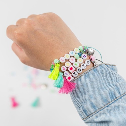 Totum Creativity - Letter Bracelets Βραχιολάκια Με Γράμματα TT029781 | Toys-shop.gr