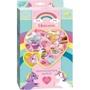Totum Unicorn - Diamond Painting Garland Kit TT071056 | Toys-shop.gr