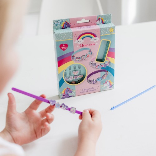 Totum Unicorn - 3 Bracelets & 18 Charms TT071551 | Toys-shop.gr