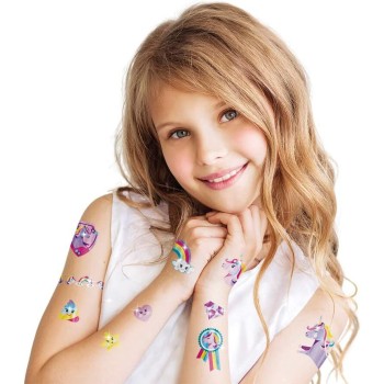 Totum Unicorn - Tattoos Metallic  TT071698 | Toys-shop.gr