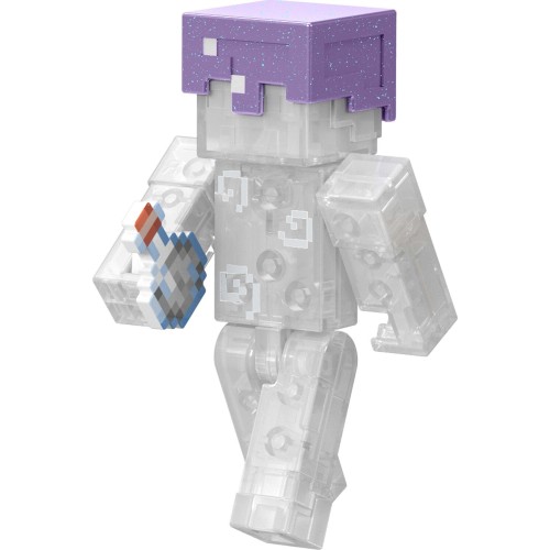 mattel minecraft - φιγούρες 8εκ. mc 3.25 invisible steve GTP08 / JND86 | Toys-shop.gr