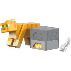 mattel minecraft - φιγούρες 8εκ. mc 3.25 red tabby cat GTP08 / JJT03 | Toys-shop.gr
