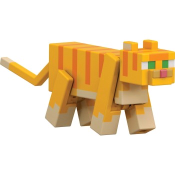 mattel minecraft - φιγούρες 8εκ. mc 3.25 red tabby cat GTP08 / JJT03 | Toys-shop.gr