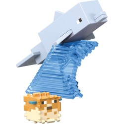 Mattel Minecraft Dolphin Action Figure & Accessories Set, 3.25-inch Scale Collectible Toy GTP08 / JJR97 | Toys-shop.gr