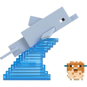 mattel minecraft - φιγούρες 8εκ. mc 3.25 dolphin GTP08 / JJR97 | Toys-shop.gr