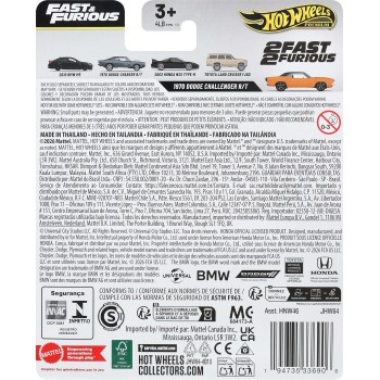 Mattel Hot Wheels Cars, Premium Fast & Furious Car for Adult Collectors HNW46 / JHW64 | Toys-shop.gr