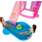 Mattel Barbie Dreamhouse Dollhouse, 2 Pools, 2 Slides, 2 Houses, Elevator With 3 Levels & 65+ Pieces Including Furniture & Acces