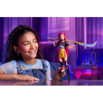 Mattel Kpop Demon Hunters Huntr/x Mira Fashion Doll in Removable Look With Themed Movie Accessories JRN36 | Toys-shop.gr