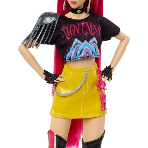 Mattel Kpop Demon Hunters Huntr/x Mira Fashion Doll in Removable Look With Themed Movie Accessories JRN36 | Toys-shop.gr