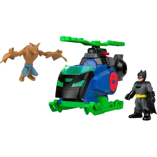 Mattel fisher-price imaginext - batman με ελικόπτερο JML97 | Toys-shop.gr