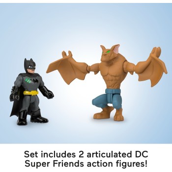 Mattel fisher-price imaginext - batman με ελικόπτερο JML97 | Toys-shop.gr