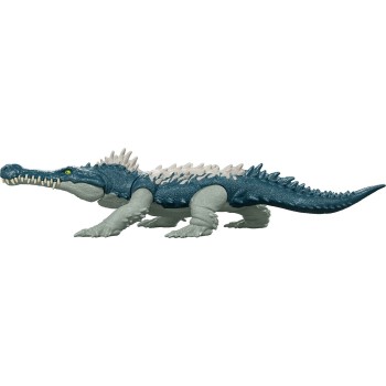 Mattel Jurassic World Frenzy Pack Champsosaurus Dinosaur Figure, Authentic Toy, Digital Play JGB72 / JKL64 | Toys-shop.gr