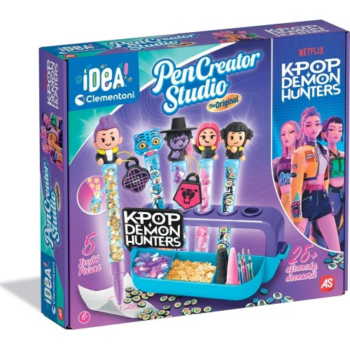 Clementoni Μαθαίνω και Δημιουργώ pen Kpop Demon Hunters Creative Studio for 6+ Years 1026-63465 | Toys-shop.gr