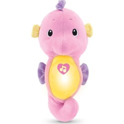 Mattel Fisher Price Fisher-price Soothe & Glow Seahorse Pink Plush Toys DGH73 | Toys-shop.gr