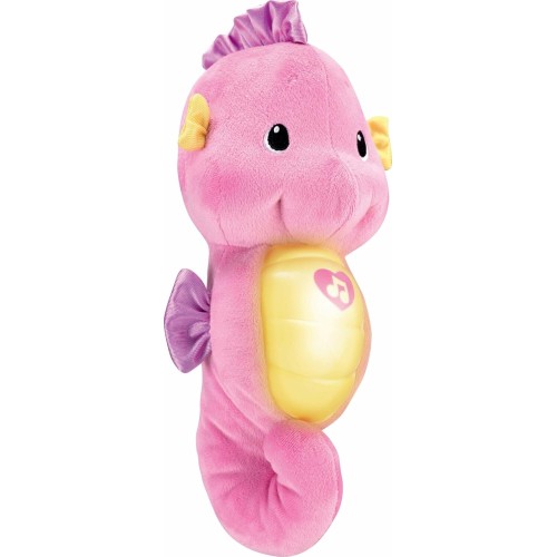 Mattel Fisher Price Fisher-price Soothe & Glow Seahorse Pink Plush Toys DGH73 | Toys-shop.gr