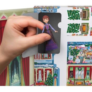 Mattel Frozen Μινι Κούκλες - Disney Frozen Χριστουγεννιάτικο Ημερολόγιο Με 24 Εκπλήξεις JLJ06 | Toys-shop.gr