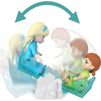 Mattel Frozen Μινι Κούκλες - Disney Frozen Χριστουγεννιάτικο Ημερολόγιο Με 24 Εκπλήξεις JLJ06 | Toys-shop.gr