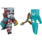 mattel minecraft - βασικη φιγούρα με μηχανισμο δράσης και αξεσουάρ mc 3.25 fig 2pk GTT53 / JML84 | Toys-shop.gr