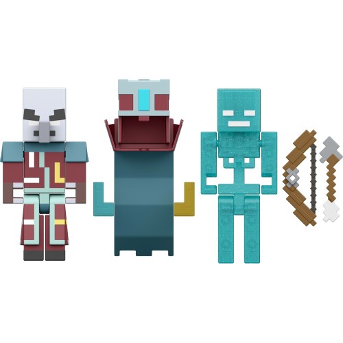 Mattel Minecraft Dungeons II Action Figures & Accessories Multipack, 3.25-inch Scale & Pixelated Design GTT53 / JML84 | Toys-sho