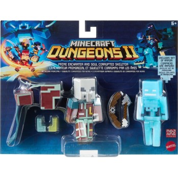 Mattel Minecraft Dungeons II Action Figures & Accessories Multipack, 3.25-inch Scale & Pixelated Design GTT53 / JML84 | Toys-sho