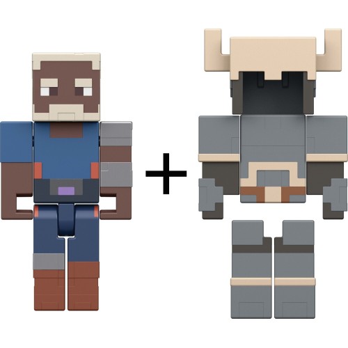 Mattel Minecraft Dungeons II Action Figures & Accessories Multipack, 3.25-inch Scale & Pixelated Design GTT53 / JML83 | Toys-sho