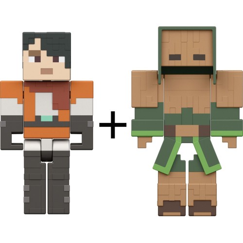 Mattel Minecraft Dungeons II Action Figures & Accessories Multipack, 3.25-inch Scale & Pixelated Design GTT53 / JML85 | Toys-sho