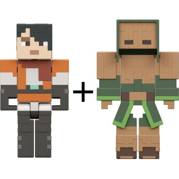 Mattel Minecraft Dungeons II Action Figures & Accessories Multipack, 3.25-inch Scale & Pixelated Design GTT53 / JML85 | Toys-sho