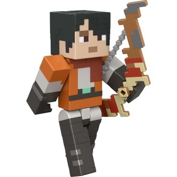 mattel minecraft - βασικη φιγούρα με μηχανισμο δράσης και αξεσουάρ mc 3.25 fig 2pk GTT53 / JML85 | Toys-shop.gr