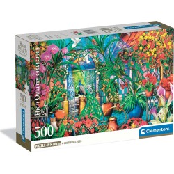 Clementoni παζλ high quality collection οι φροντιστές του κήπου 500 τμχ - compact box 1220-35579 | Toys-shop.gr