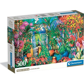 Clementoni παζλ high quality collection οι φροντιστές του κήπου 500 τμχ - compact box 1220-35579 | Toys-shop.gr