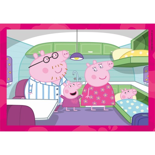 Clementoni παζλ 4 σε 1 super color peppa pig 1200-21751 | Toys-shop.gr