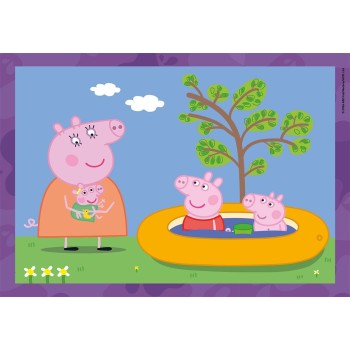 Clementoni παζλ 4 σε 1 super color peppa pig 1200-21751 | Toys-shop.gr
