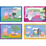 Clementoni παζλ 4 σε 1 super color peppa pig 1200-21751 | Toys-shop.gr