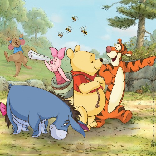 Clementoni παζλ super color winnie the pooh 3x48 τμχ 1200-25063 | Toys-shop.gr