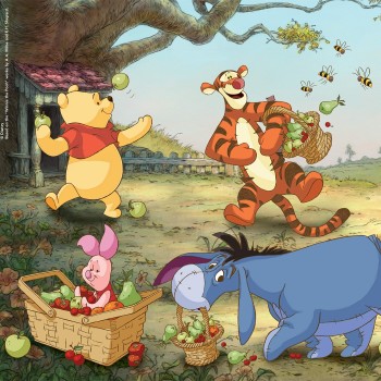 Clementoni παζλ super color winnie the pooh 3x48 τμχ 1200-25063 | Toys-shop.gr