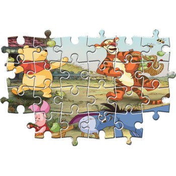 Clementoni παζλ super color winnie the pooh 3x48 τμχ 1200-25063 | Toys-shop.gr